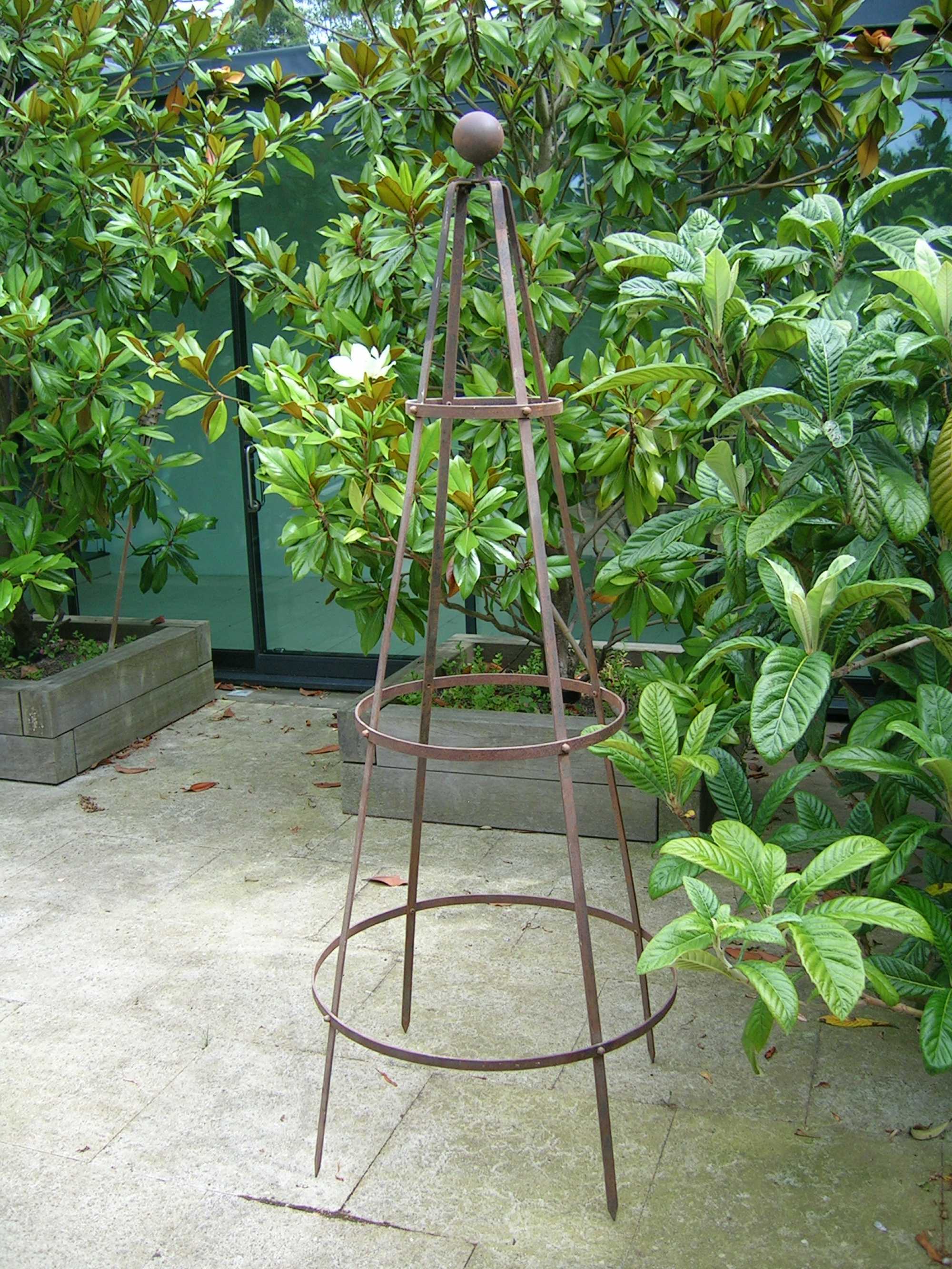Conical Garden Obelisk