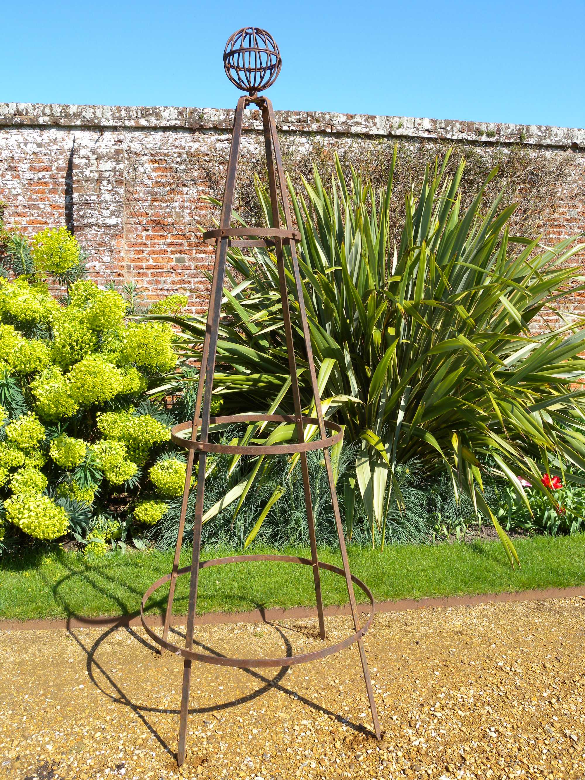 Conical Garden Obelisk